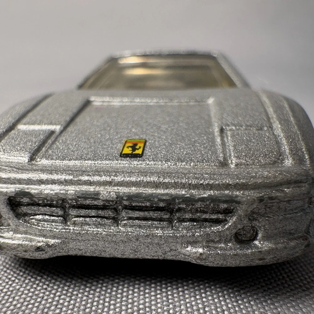 Hot Wheels Ferrari 355 Silver 1995 Mattel Diecast 1:64 Vintage Toy Car